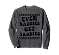 Even Baddies Get Saddies Boho Mental Sweatshirt - Unique Graphic Men Women - T-Shirt, Sweatshirt, Hoodie