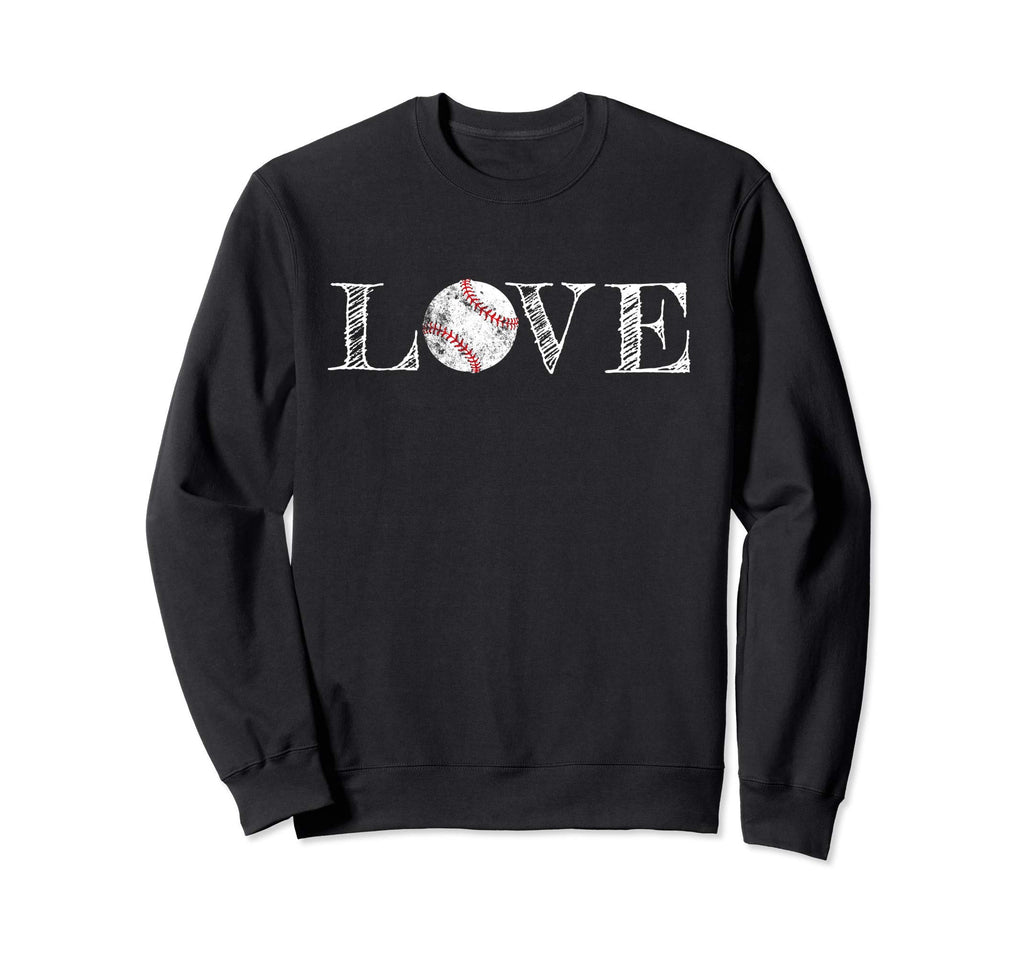 Womens Baseball Lover Mom Sweatshirt - Aesthetic Graphic Men Women - T-Shirt, Sweatshirt, Hoodie