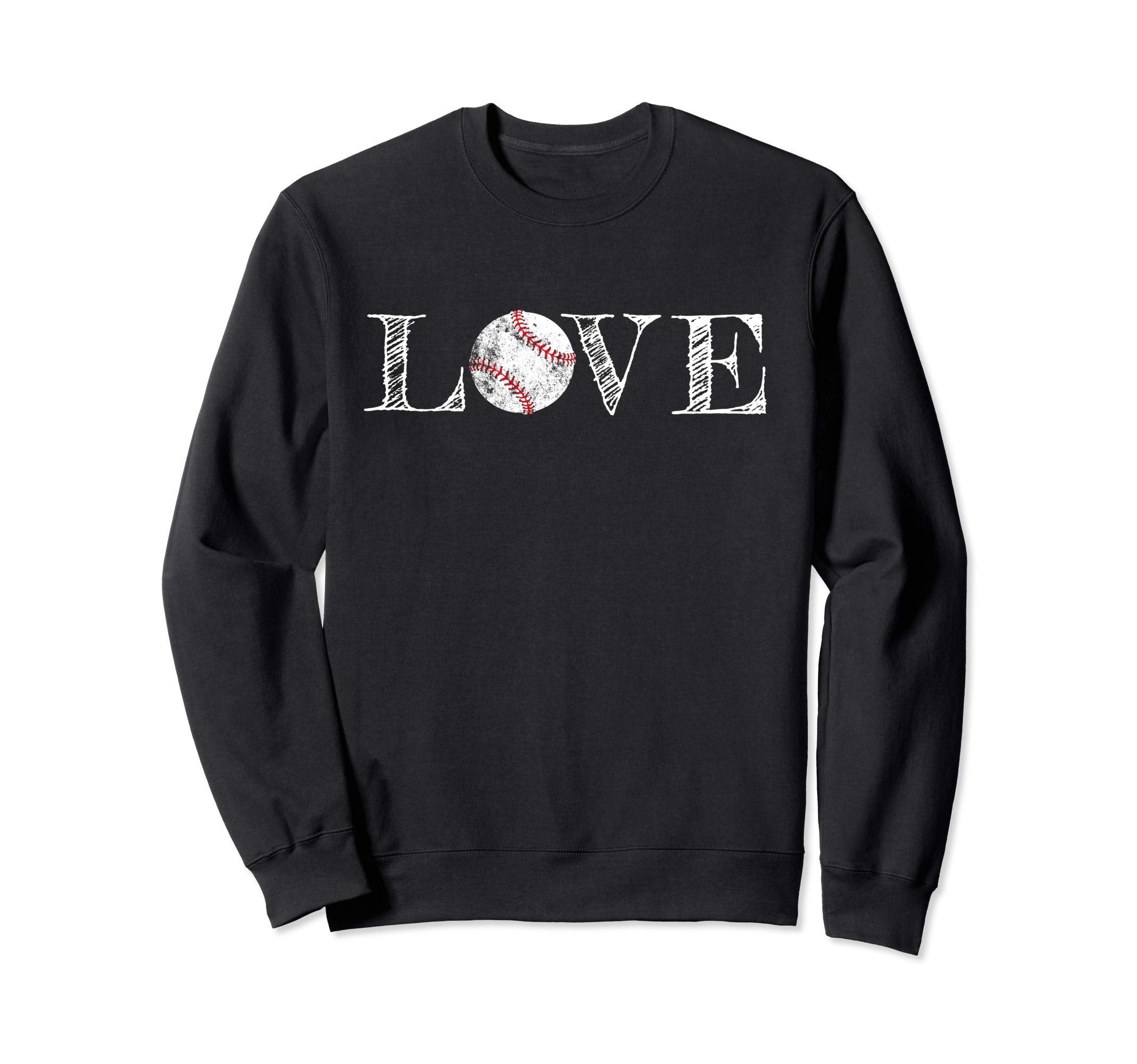 Womens Baseball Lover Mom Sweatshirt - Aesthetic Graphic Men Women - T-Shirt, Sweatshirt, Hoodie