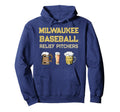 Milwaukee Baseball Beer Fan Wisconsin Hoodie - Novelty Apparel Unisex - T-Shirt, Sweatshirt, Hoodie