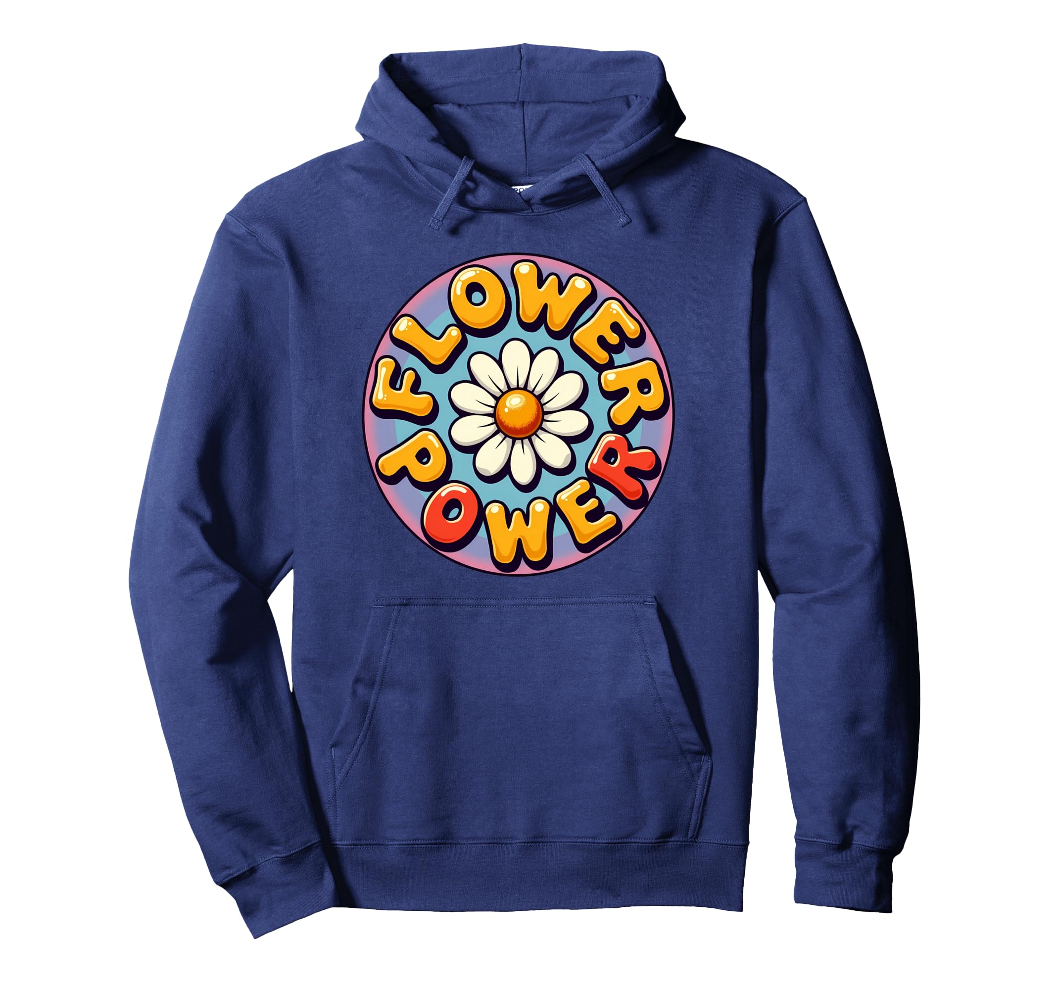 Flower Power Costume Hoodie - Minimalist Print for Adults - T-Shirt, Sweatshirt, Hoodie