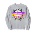 Wildcats Baseball Purple Yellow Sweatshirt - Fun Novelty Design Unisex - T-Shirt, Sweatshirt, Hoodie