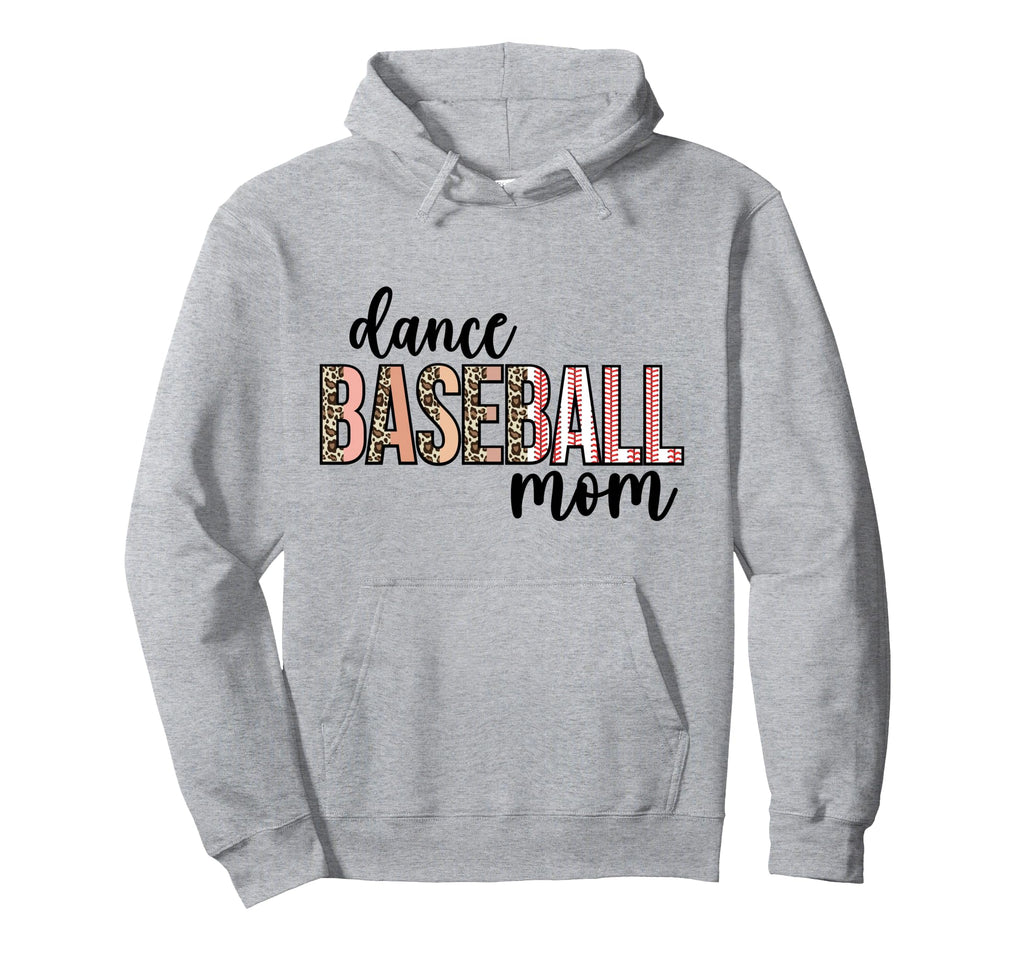 Dance And Baseball Mom Baseball Player Hoodie - Streetwear Style Unisex - T-Shirt, Sweatshirt, Hoodie