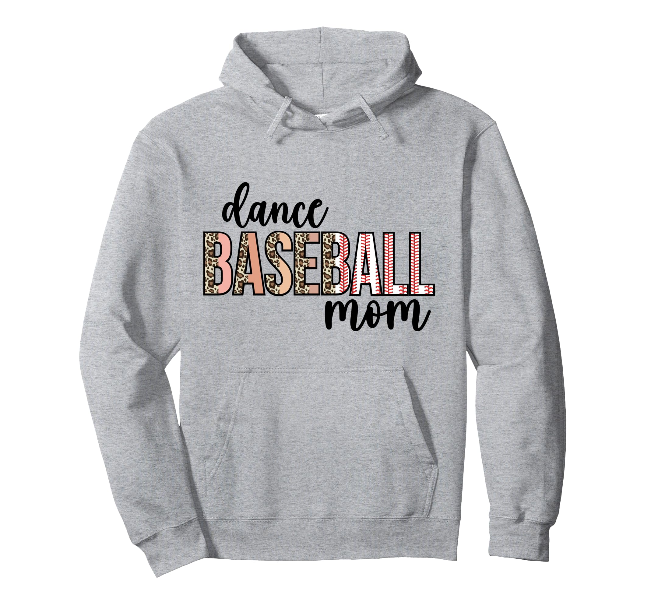 Dance And Baseball Mom Baseball Player Hoodie - Streetwear Style Unisex - T-Shirt, Sweatshirt, Hoodie