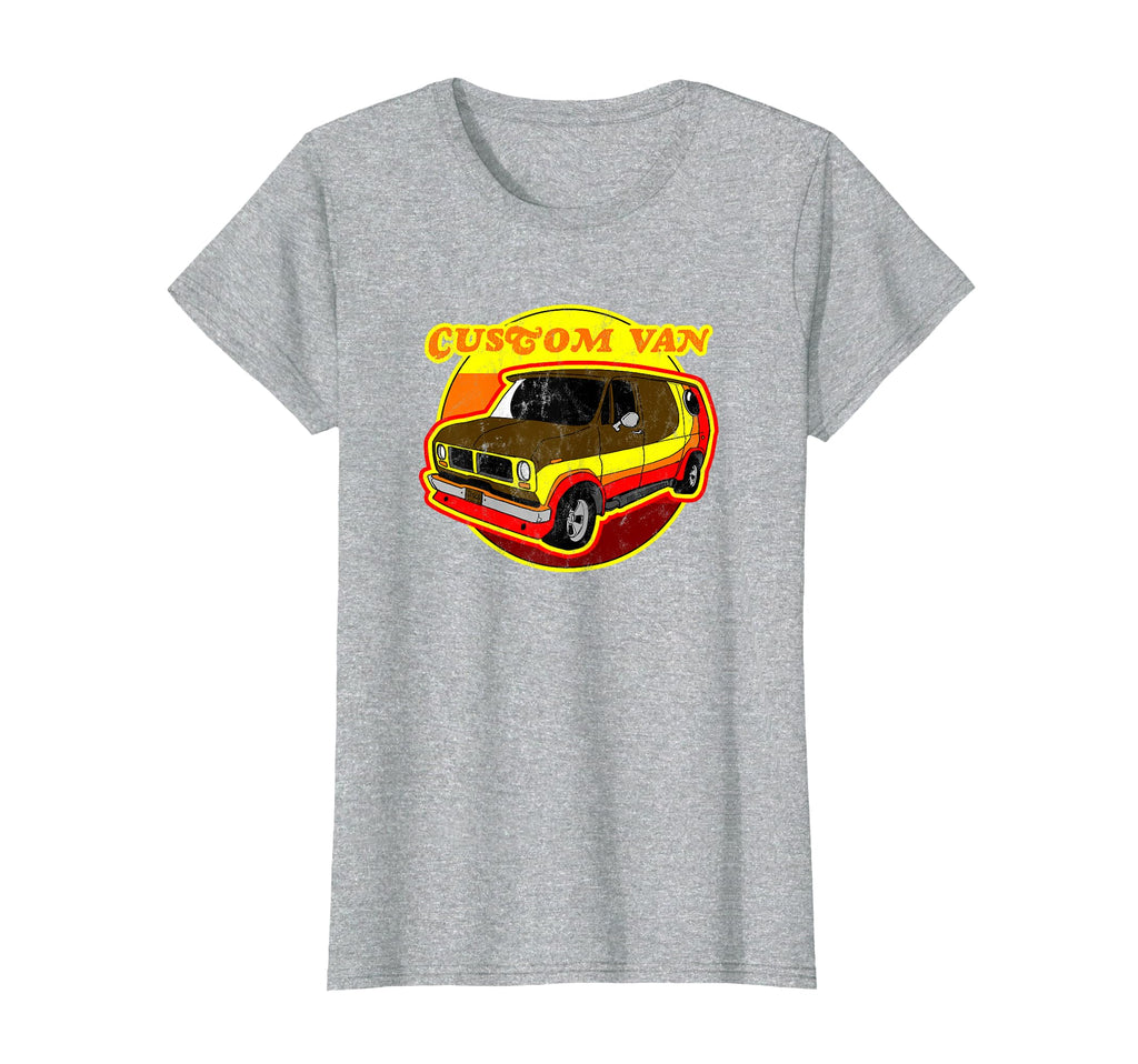 Custom Van 1970S Groovy T-Shirt - Novelty Apparel Unisex - T-Shirt, Sweatshirt, Hoodie