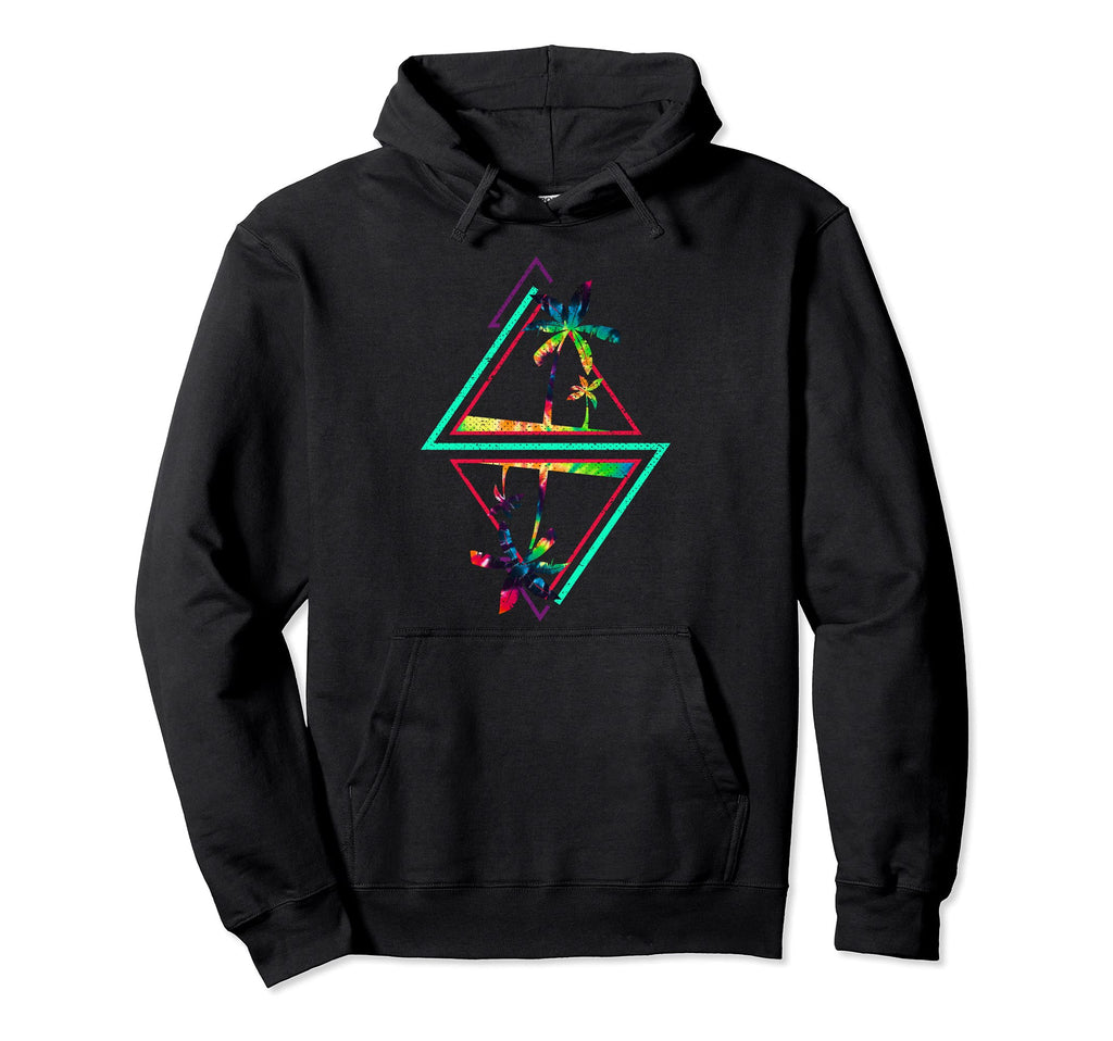 Vaporwave Aesthetic 80S Art Palm Trees Hoodie - Graphic Print Unisex - T-Shirt, Sweatshirt, Hoodie