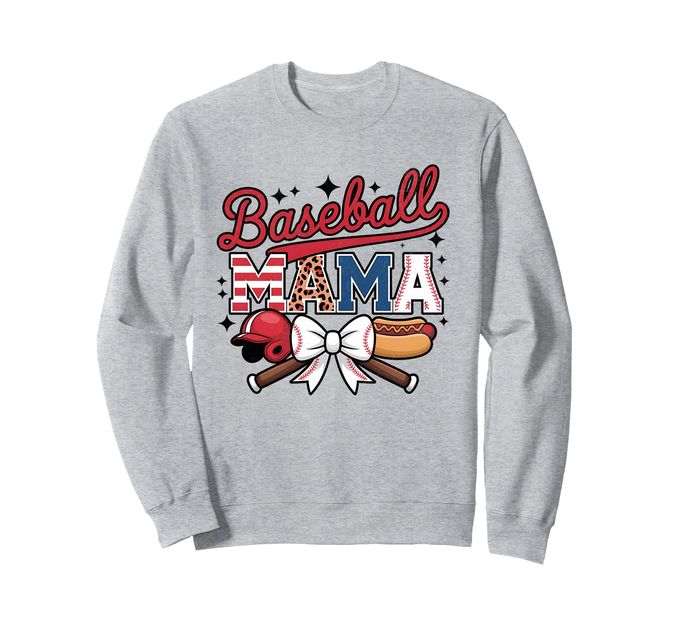 Baseball Coquette Bow Baseball Cheer Sweatshirt - Streetwear Style Unisex - T-Shirt, Sweatshirt, Hoodie