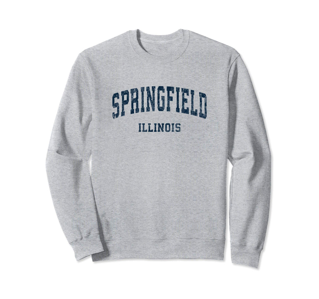 Springfield Illinois Il Varsity Sweatshirt - Fun Novelty Design Unisex - T-Shirt, Sweatshirt, Hoodie