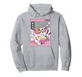 Cat Ramen Noodles Kawaii Vaporwave Hoodie - Unique Graphic Unisex - T-Shirt, Sweatshirt, Hoodie