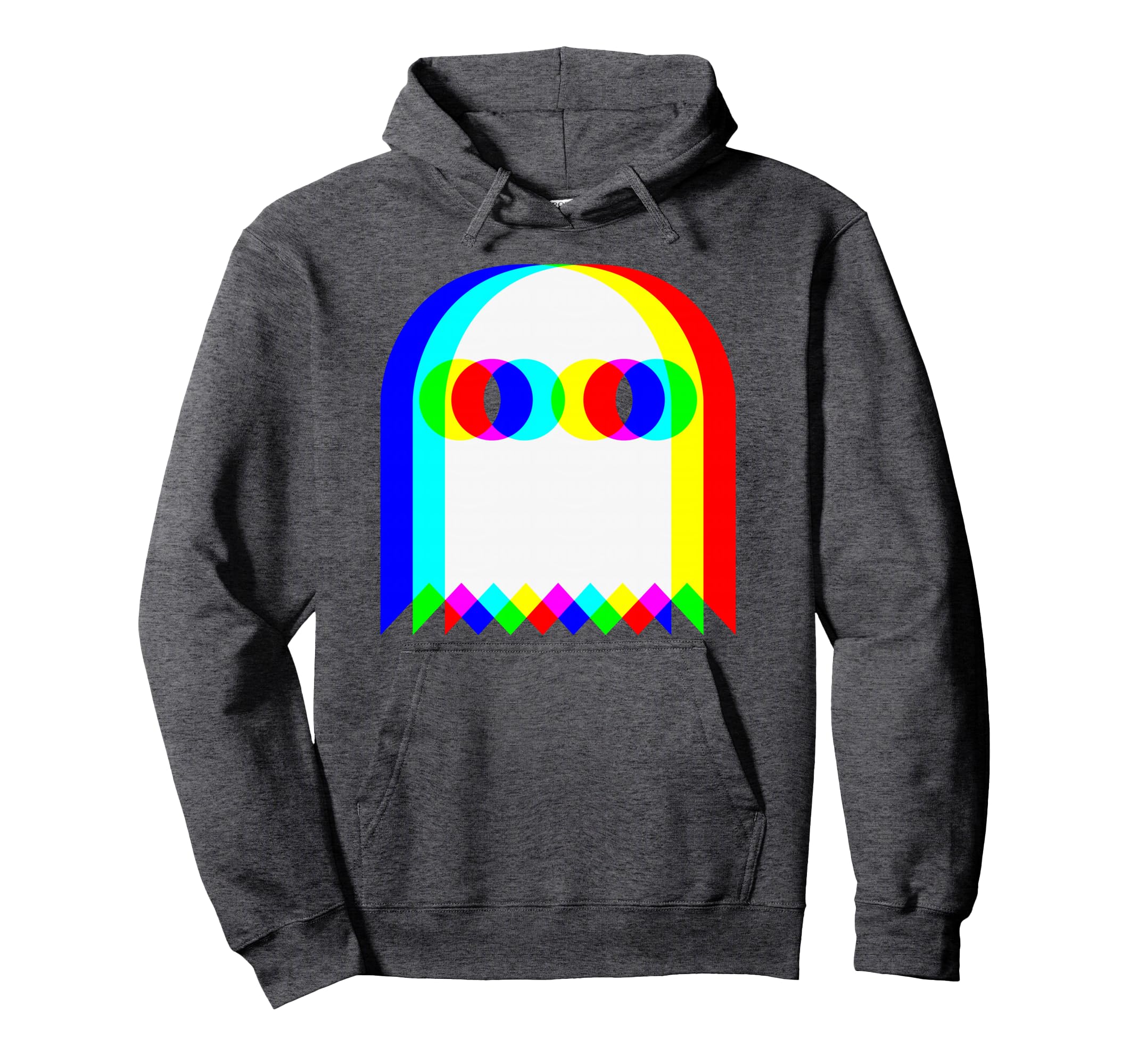 Ghost Trippy Vaporwave Halloween Hoodie - Minimalist Print Men Women - T-Shirt, Sweatshirt, Hoodie