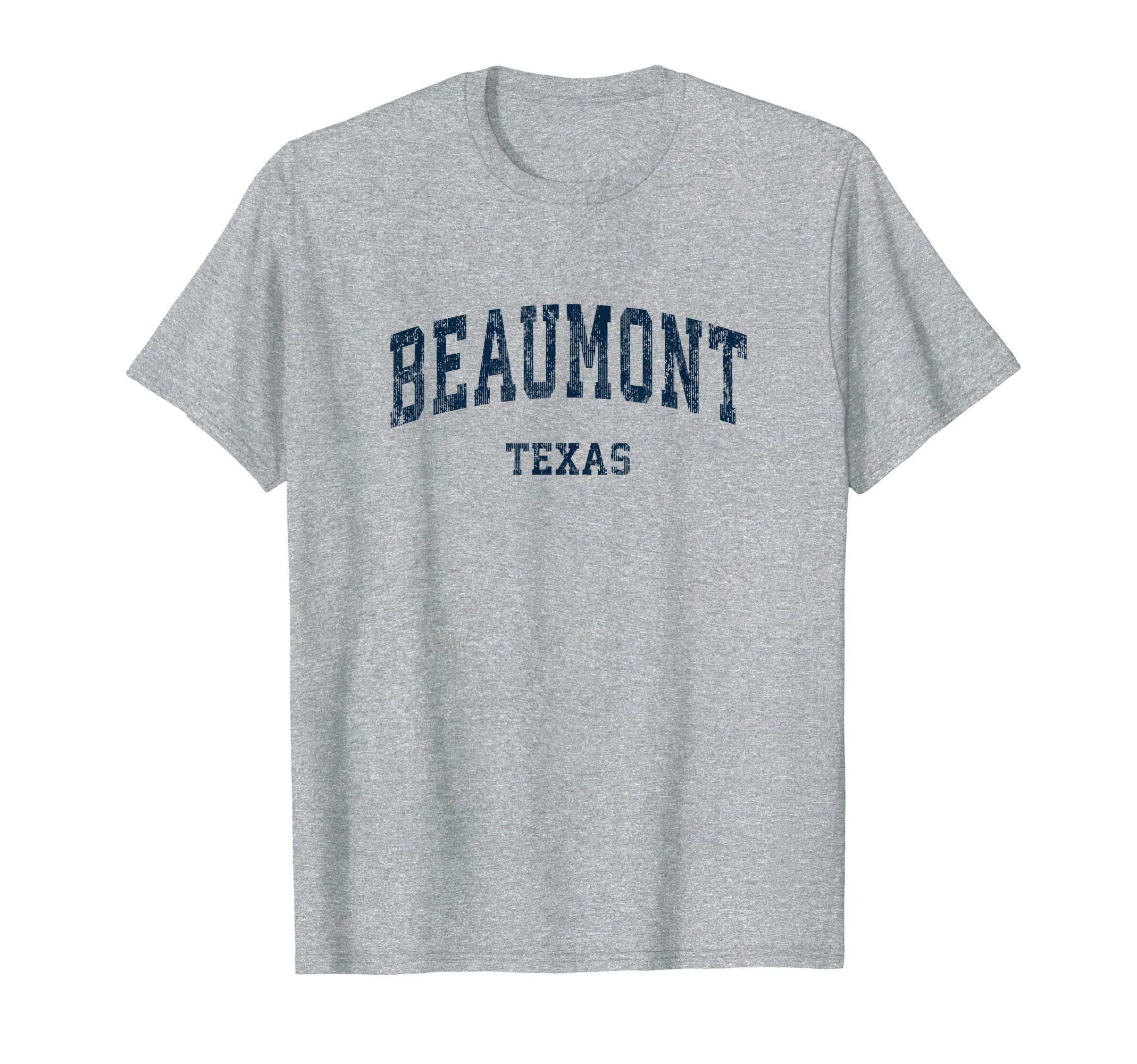 Beaumont Texas Tx Varsity Sports Navy T-Shirt - Graphic Print Men Women - T-Shirt, Sweatshirt, Hoodie