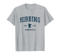 Hibbing Minnesota Mn Sports Navy T-Shirt - Novelty Apparel Men Women - T-Shirt, Sweatshirt, Hoodie
