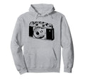Camera Hoodie - Aesthetic Graphic for Adults - T-Shirt, Sweatshirt, Hoodie