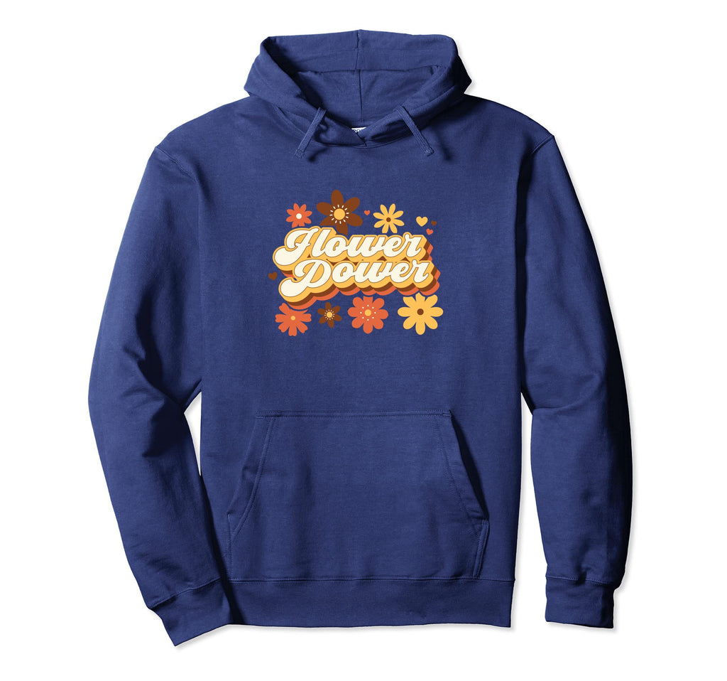 Womens Flower Power Hippie Boho Color Hoodie - Streetwear Style Unisex - T-Shirt, Sweatshirt, Hoodie