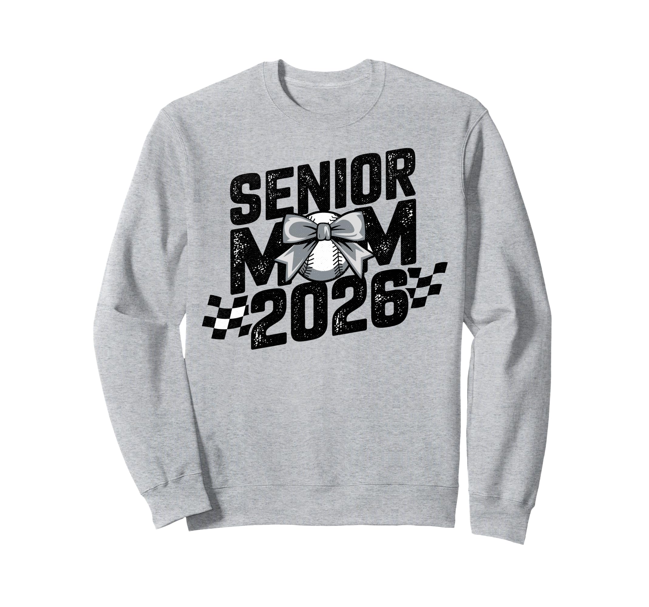 Baseball Senior Mom Class 2026 Sweatshirt - Casual Everyday Wear Unisex - T-Shirt, Sweatshirt, Hoodie