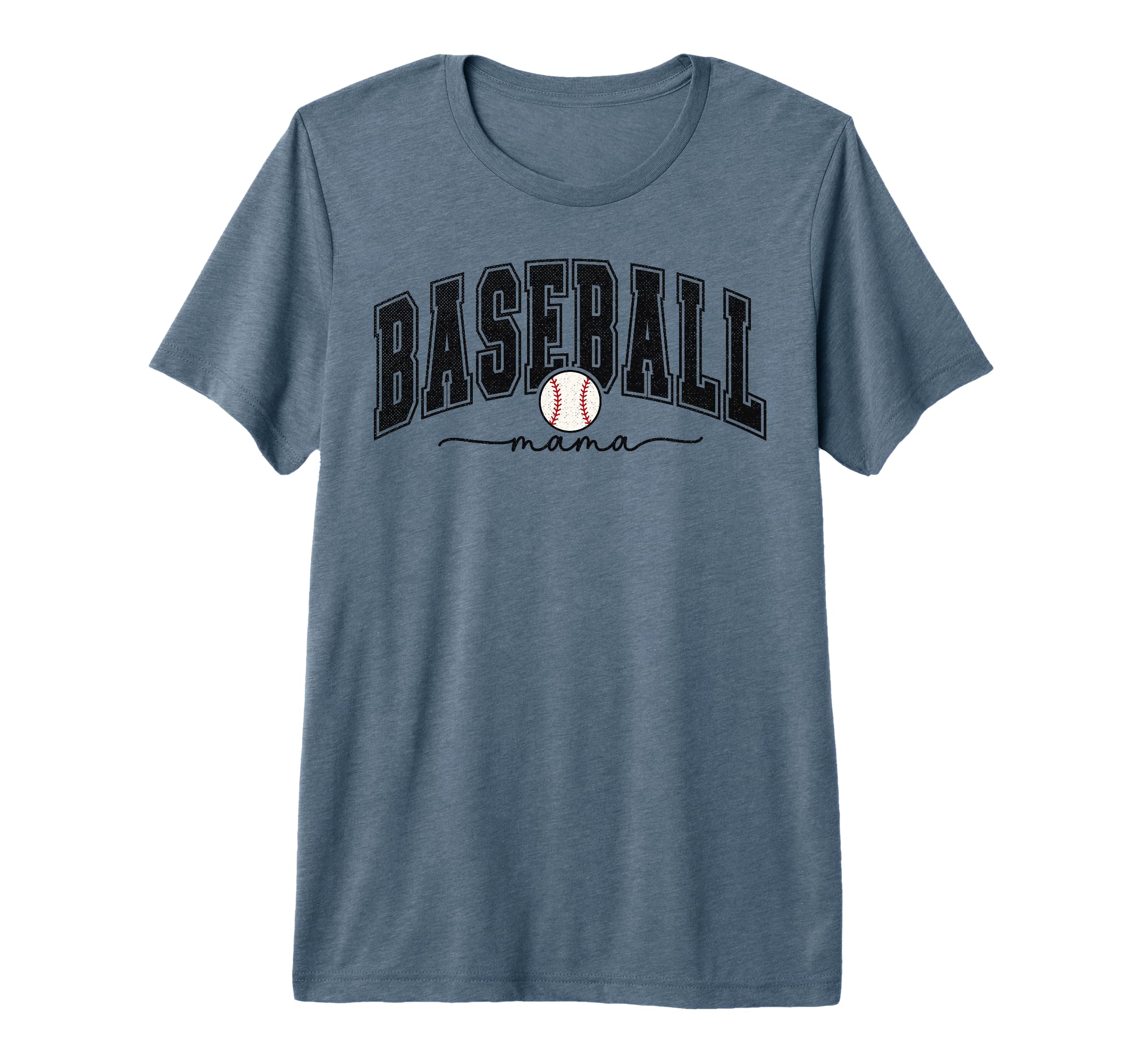 Baseball Mama Tri Blend T-Shirt - Novelty Apparel Men Women - T-Shirt, Sweatshirt, Hoodie