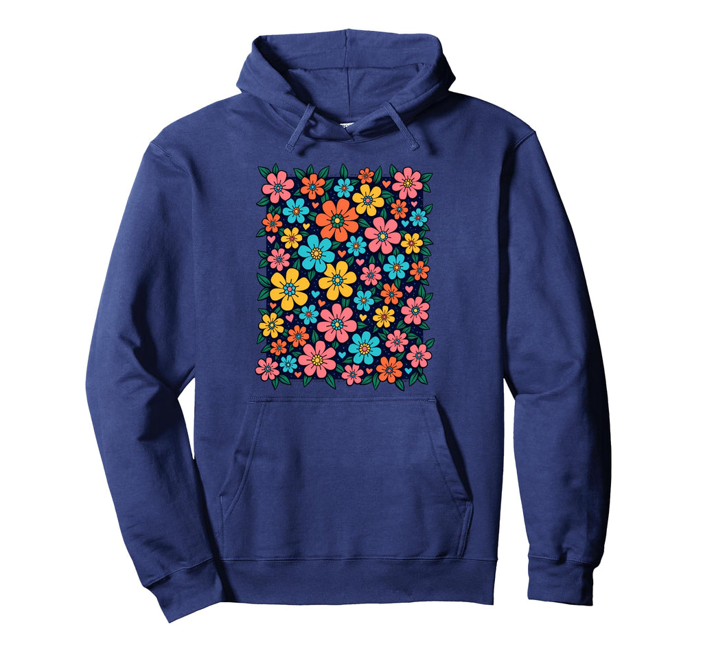 Flower Power Costume Hoodie - Graphic Print Men Women - T-Shirt, Sweatshirt, Hoodie
