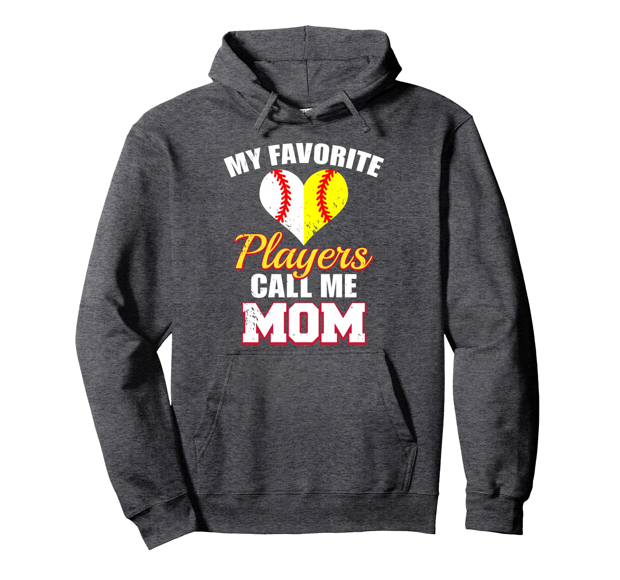 My Favorite Players Call Me Mom Funny Hoodie - Novelty Apparel for Adults - T-Shirt, Sweatshirt, Hoodie