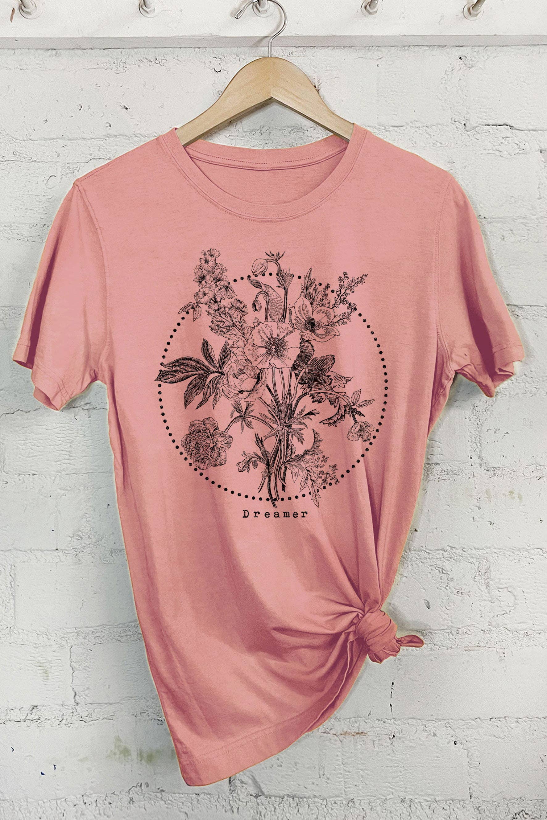 Dreamer Flower - Adult & Kids T-Shirts, Sweatshirts & Hoodies apparel design preview 1