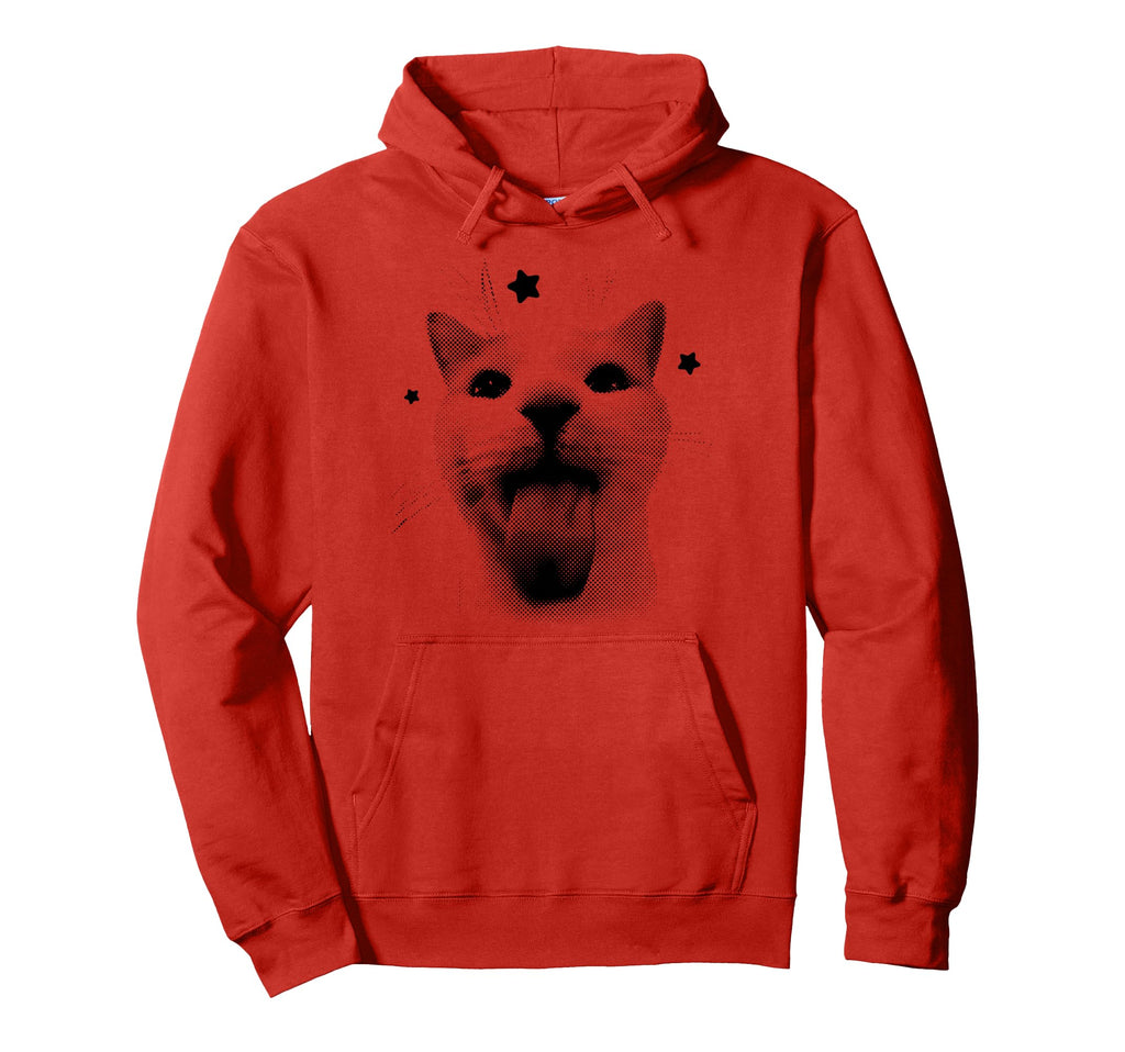 Funny Y2K Cat Meme Silly Cats Cats Lover Hoodie - Custom Art Print Unisex - T-Shirt, Sweatshirt, Hoodie