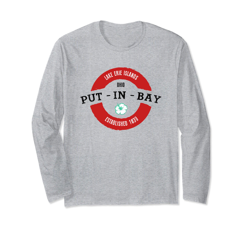 Put Bay Ohio Est 1830 Distressed T-Shirt - Custom Art Print for Adults - T-Shirt, Sweatshirt, Hoodie