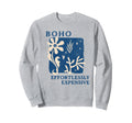 Womens Summer Boho 2025 Casual Sweatshirt - Fun Novelty Design for Adults - T-Shirt, Sweatshirt, Hoodie