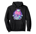Kawaii Pastel Goth Creepy Cupcake Skull Hoodie - Unique Graphic Unisex - T-Shirt, Sweatshirt, Hoodie