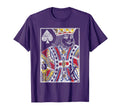King Spades Distressed Playing Card T-Shirt - Unique Graphic Men Women - T-Shirt, Sweatshirt, Hoodie