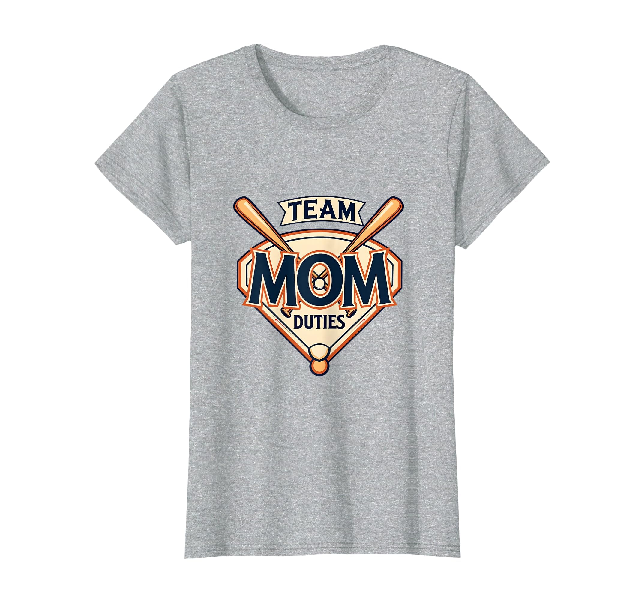 Team Mom Duties Baseball T-Shirt - Fun Novelty Design Men Women - T-Shirt, Sweatshirt, Hoodie