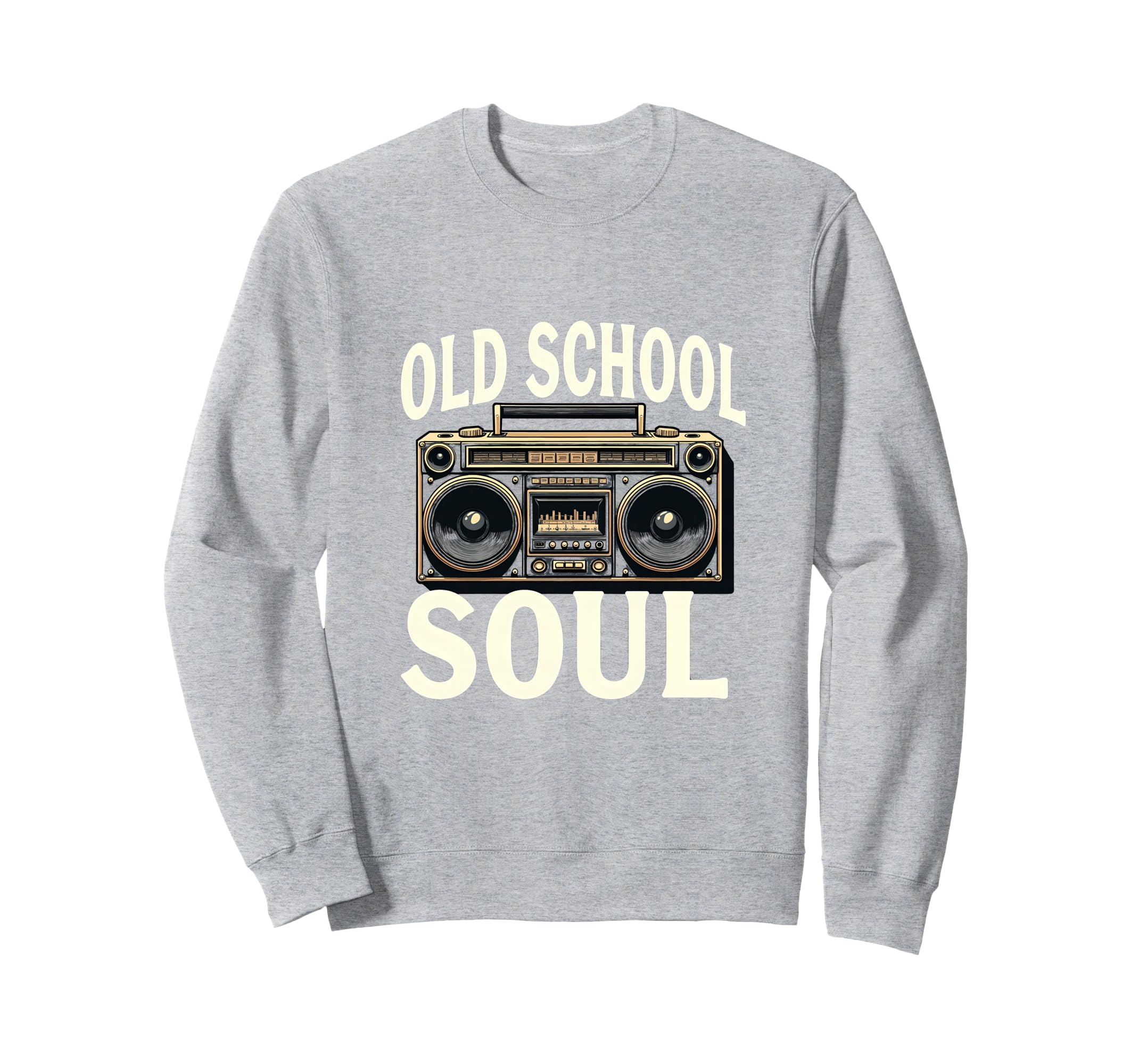 Old School Soul Hip Hop Sweatshirt - Aesthetic Graphic for Adults - T-Shirt, Sweatshirt, Hoodie