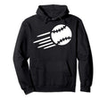 Flying Baseball Hoodie - Trendy Graphic for Adults - T-Shirt, Sweatshirt, Hoodie