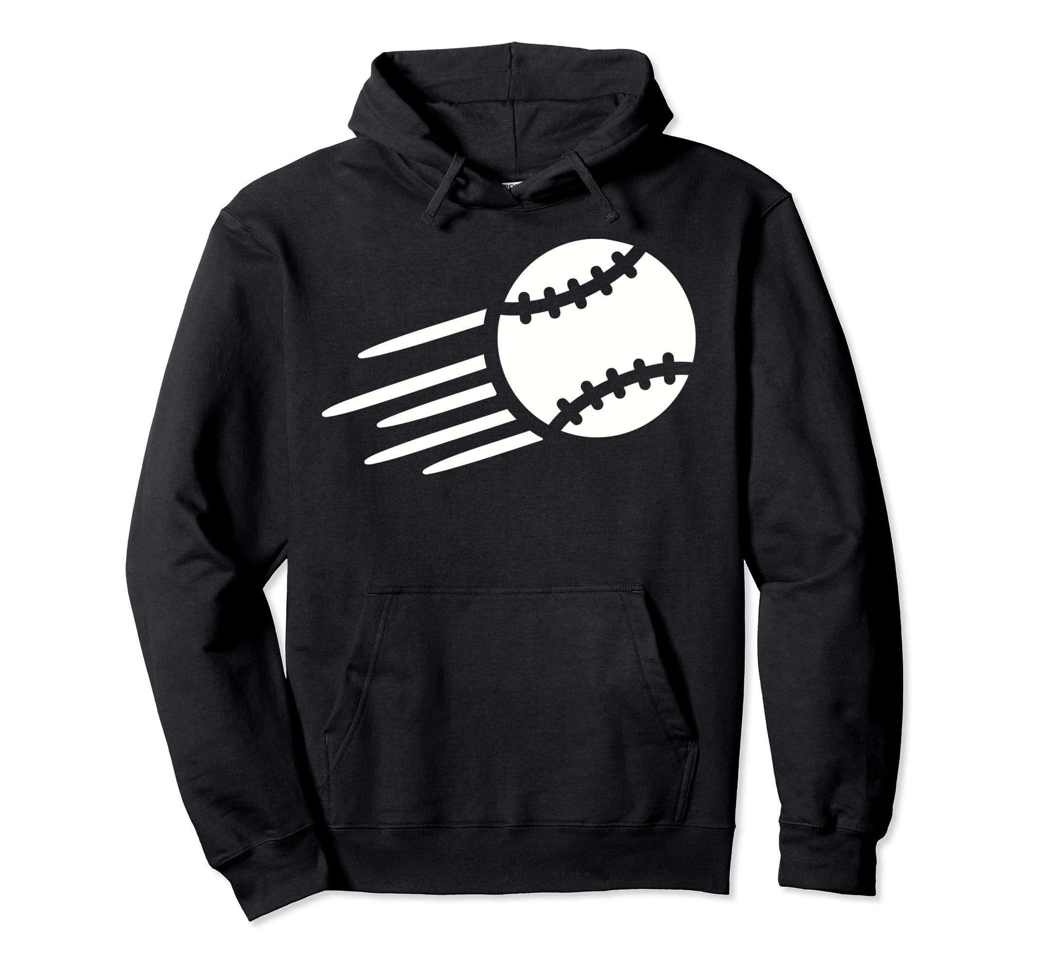 Flying Baseball Hoodie - Trendy Graphic for Adults - T-Shirt, Sweatshirt, Hoodie