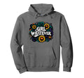 Whatever Hippie 60S 70S Daisy Floral Hoodie - Casual Everyday Wear Unisex - T-Shirt, Sweatshirt, Hoodie