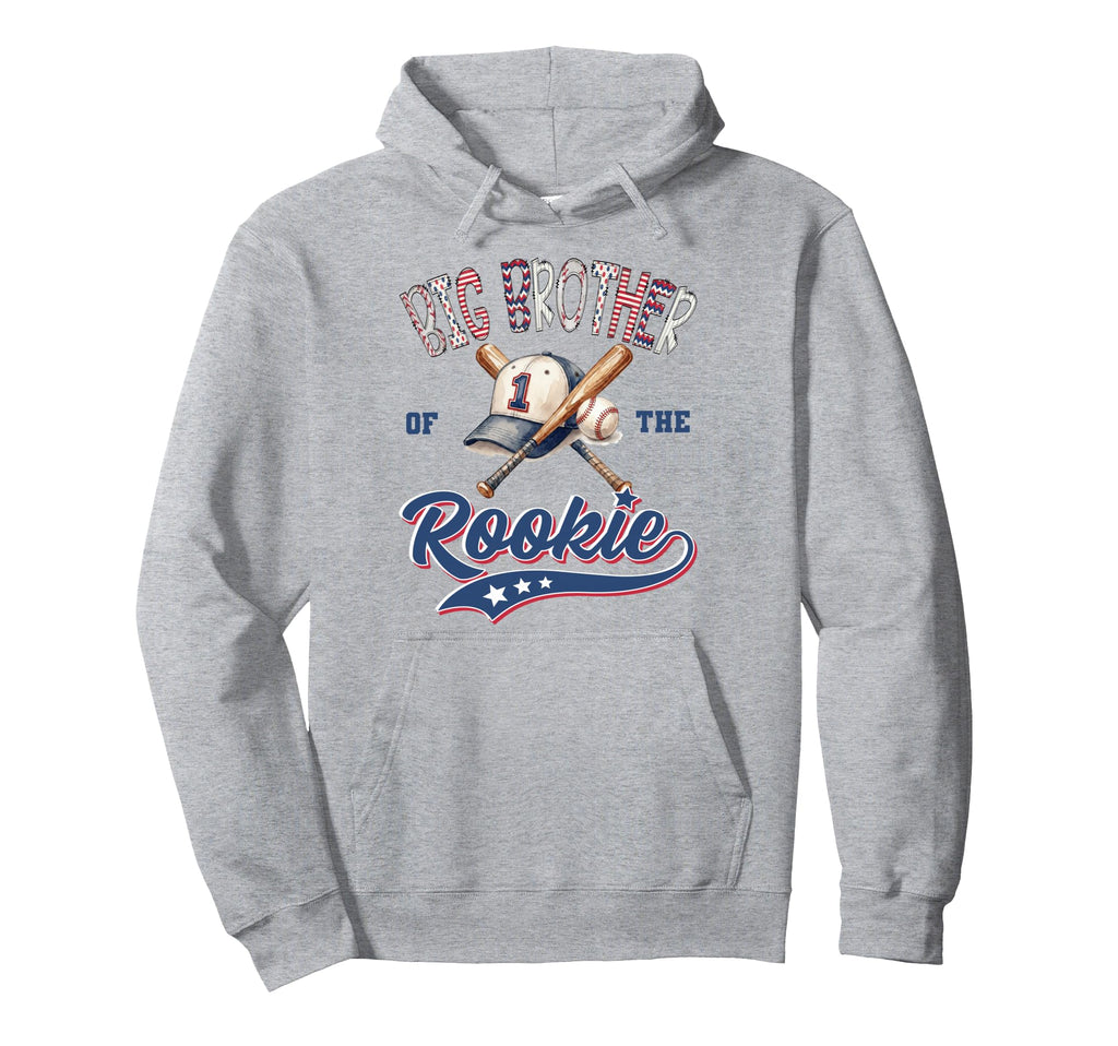 Big Brother Rookie Year 1St Birthday Hoodie - Streetwear Style Unisex - T-Shirt, Sweatshirt, Hoodie