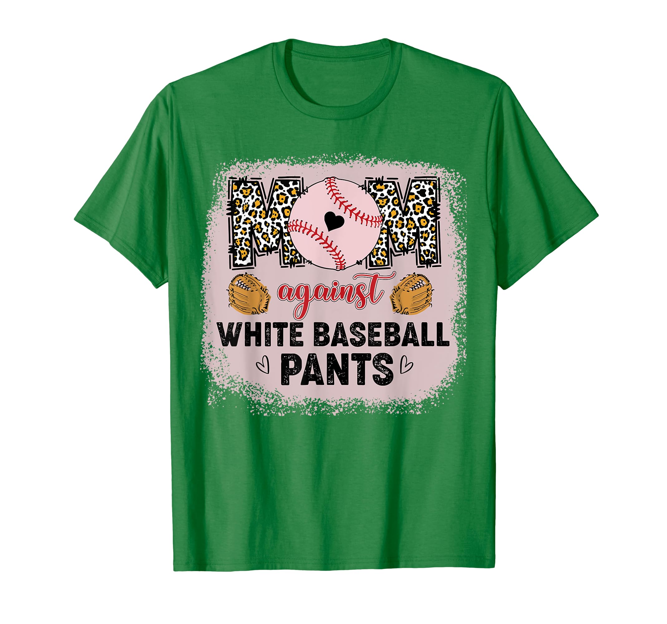 Moms Against White Baseball Pant Funny T-Shirt - Graphic Print Unisex - T-Shirt, Sweatshirt, Hoodie