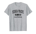 Sierra Madre California Ca Sports Black T-Shirt - Graphic Print Men Women - T-Shirt, Sweatshirt, Hoodie
