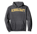 Personalized Schoolcraft Name Arch Hoodie - Unique Graphic for Adults - T-Shirt, Sweatshirt, Hoodie