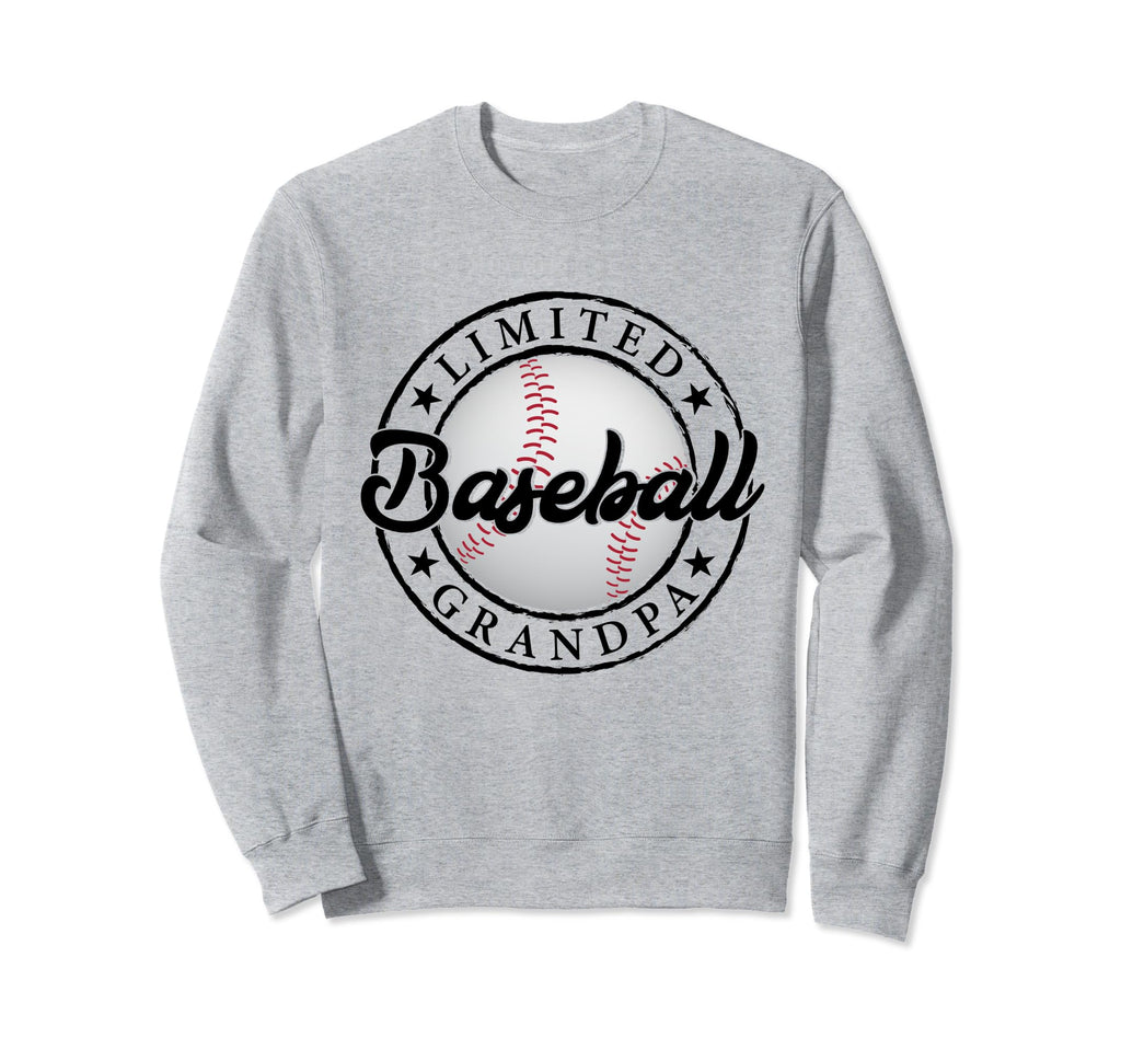 Baseball Grandpa Funny Sweatshirt - Casual Everyday Wear for Adults - T-Shirt, Sweatshirt, Hoodie
