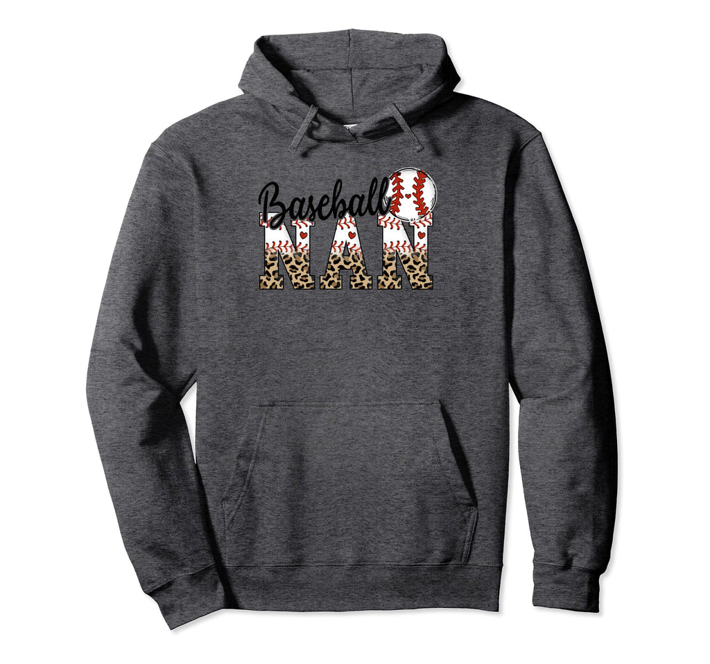 Baseball Nan Ballpark Nan Baseball Mom Hoodie - Novelty Apparel for Adults - T-Shirt, Sweatshirt, Hoodie