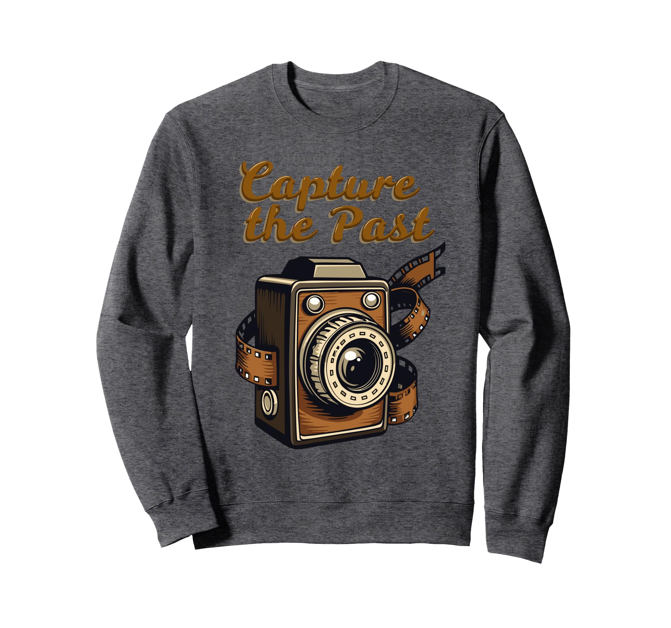 Camera Capture Past Photographer Sweatshirt - Custom Art Print for Adults - T-Shirt, Sweatshirt, Hoodie