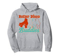 Roller Skating Skate 1970S Roller Disco Hoodie - Unique Graphic Unisex - T-Shirt, Sweatshirt, Hoodie