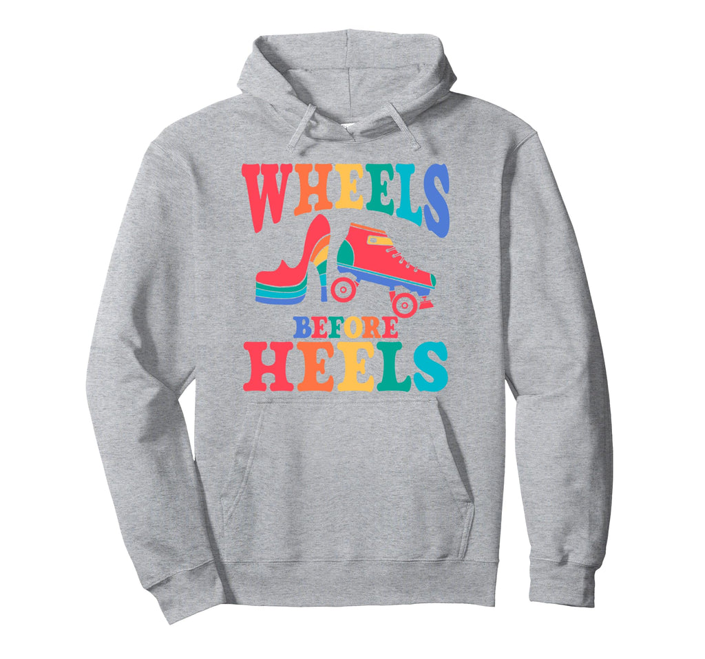 Roller Skating Skate 1970S Wheels Hoodie - Fun Novelty Design Men Women - T-Shirt, Sweatshirt, Hoodie