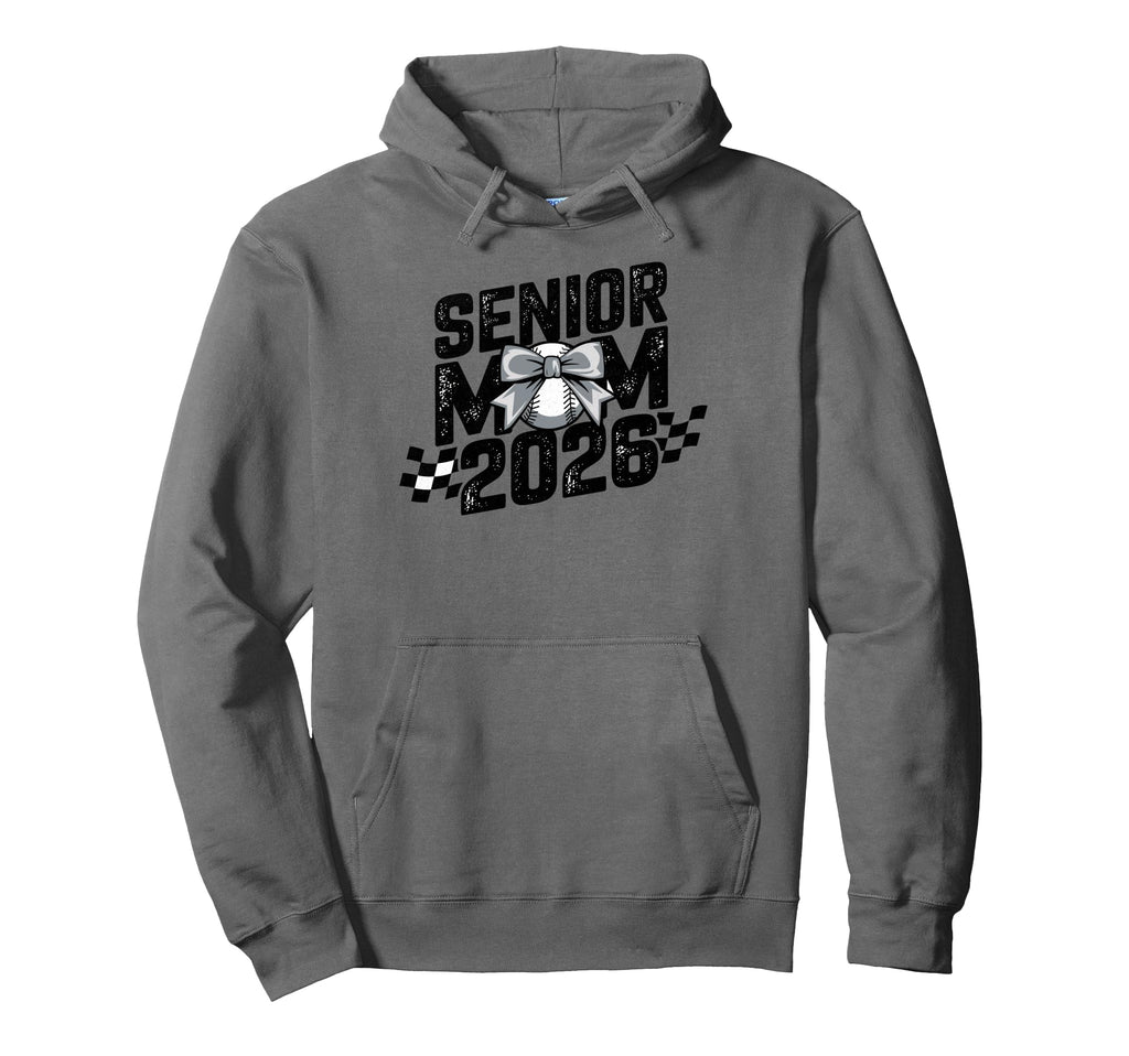 Baseball Senior Mom Class 2026 Senior Hoodie - Streetwear Style Men Women - T-Shirt, Sweatshirt, Hoodie