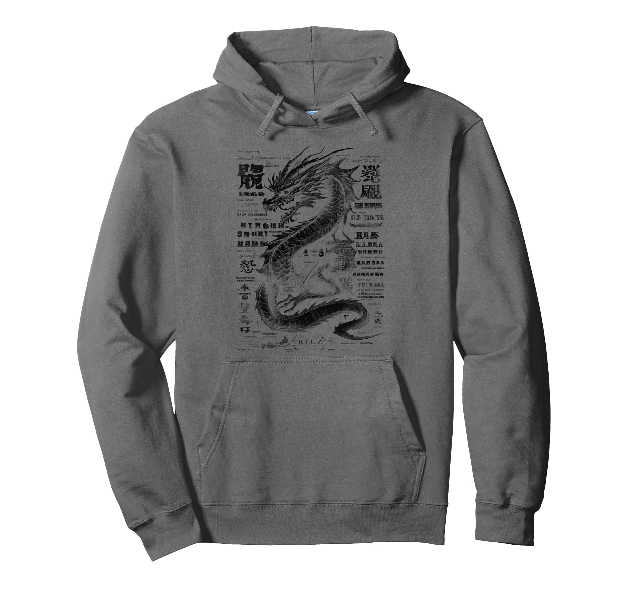 Aesthetic Dragon Streetwear Hoodie - Trendy Graphic Men Women - T-Shirt, Sweatshirt, Hoodie