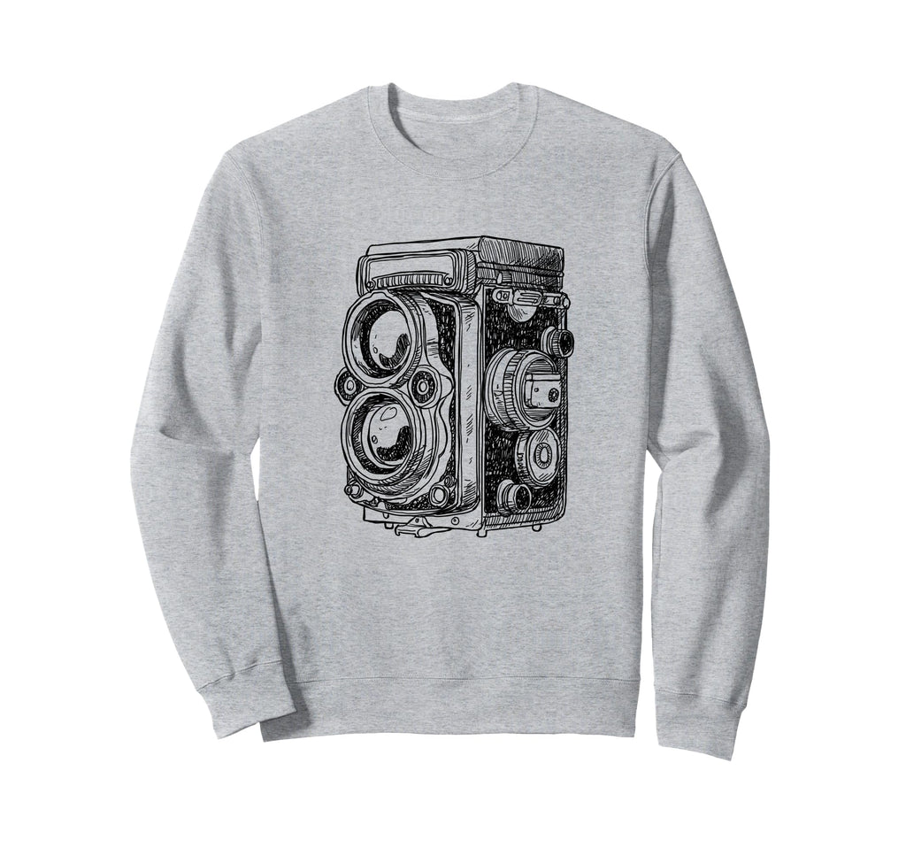 Photography Lovers Camera Sketch Sweatshirt - Streetwear Style for Adults - T-Shirt, Sweatshirt, Hoodie