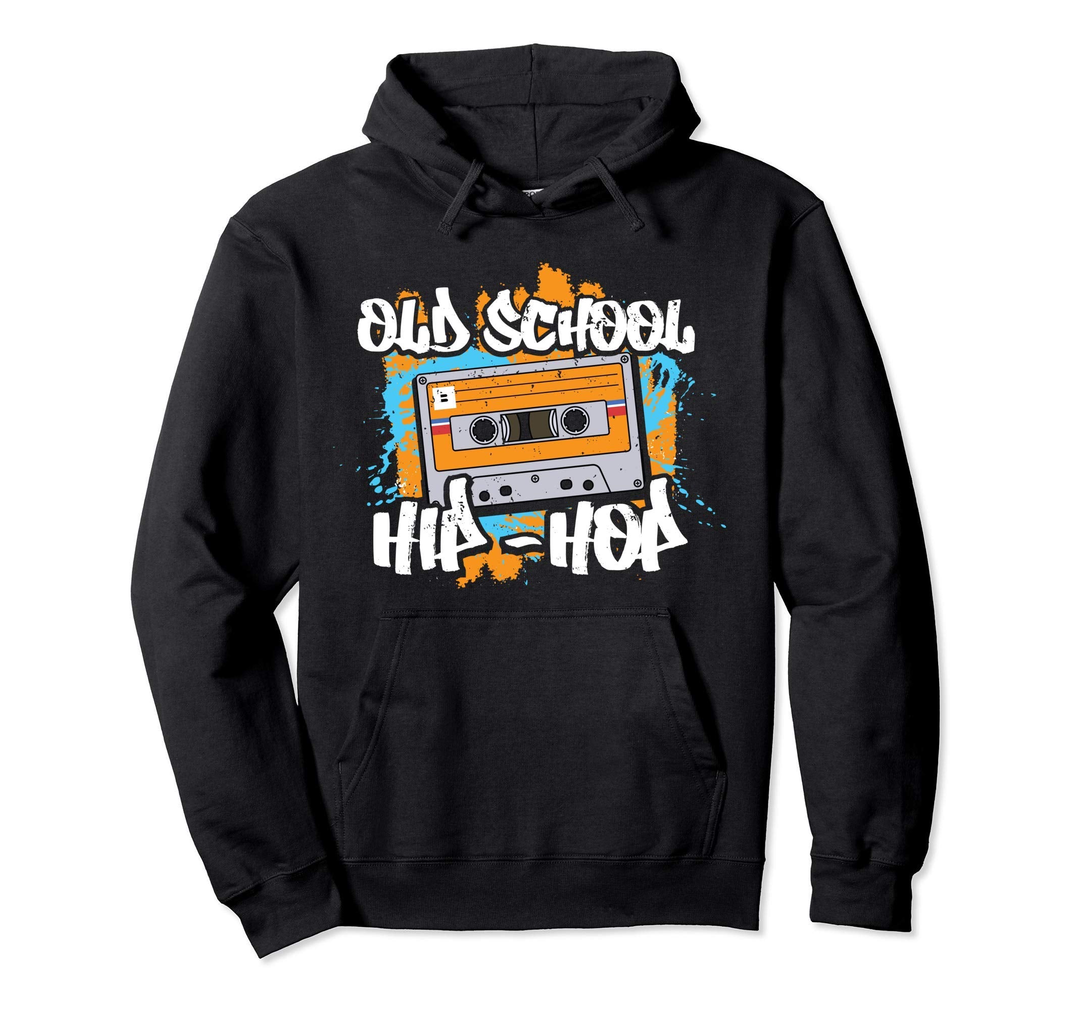 Old School Hip Hop 80S 90S Graffiti Hoodie - Aesthetic Graphic for Adults - T-Shirt, Sweatshirt, Hoodie