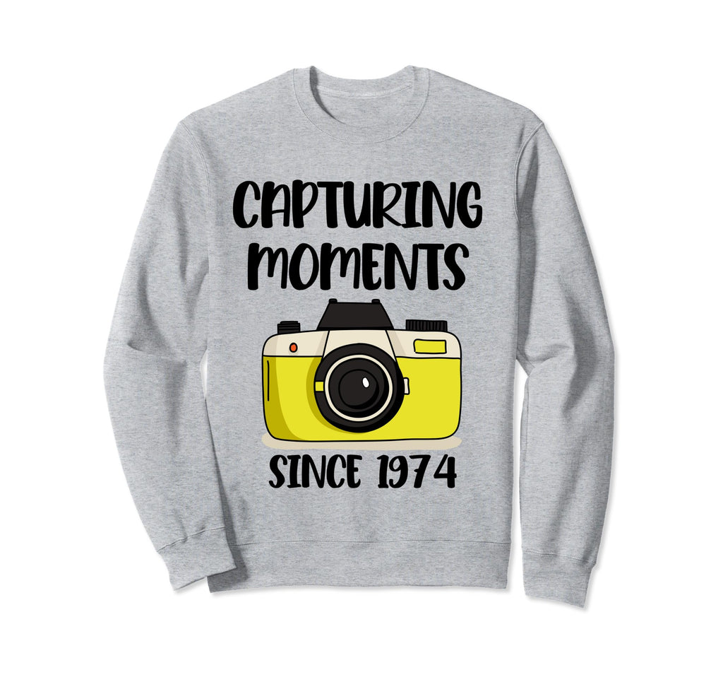 Photographer Birthday Capturing Sweatshirt - Fun Novelty Design for Adults - T-Shirt, Sweatshirt, Hoodie