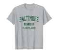Baltimore Maryland Md Athletic Sports T-Shirt - Aesthetic Graphic Unisex - T-Shirt, Sweatshirt, Hoodie
