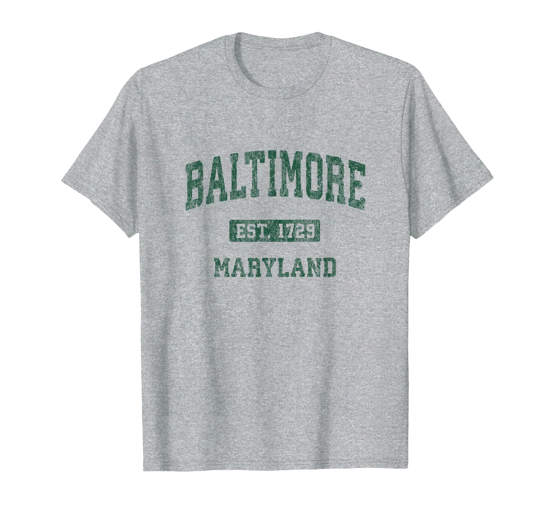 Baltimore Maryland Md Athletic Sports T-Shirt - Aesthetic Graphic Unisex - T-Shirt, Sweatshirt, Hoodie