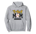 T Ball Mom Yellow Varsity Baseball Mama Hoodie - Unique Graphic Men Women - T-Shirt, Sweatshirt, Hoodie